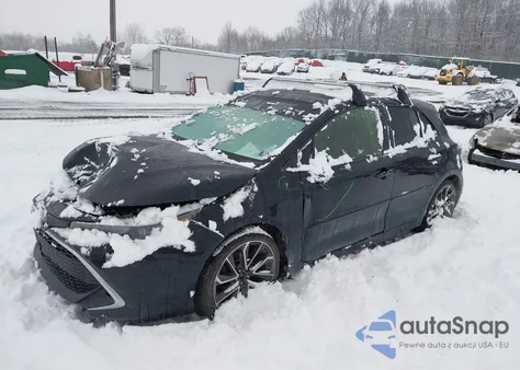 2019 Toyota Corolla Xse from USA, damaged, VIN JTNK4RBE4K3062704